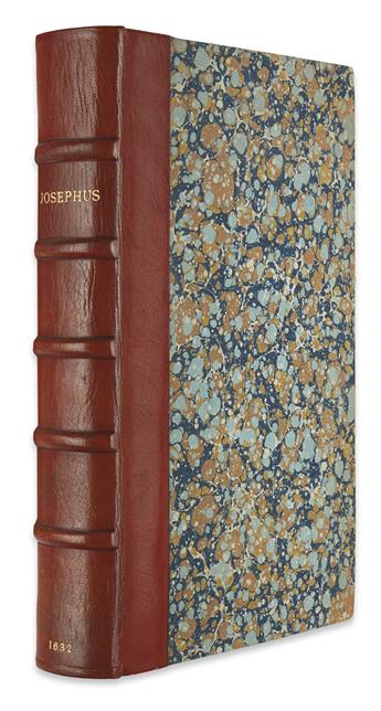 JOSEPHUS, FLAVIUS.  The Famous and Memorable Workes of Josephus.  1632